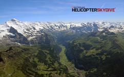 helicopter skydive switzerland