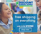 FREE SHIPPING ON EVERYTHING at Discount School Supply