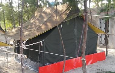 Tent at Mousuni Island