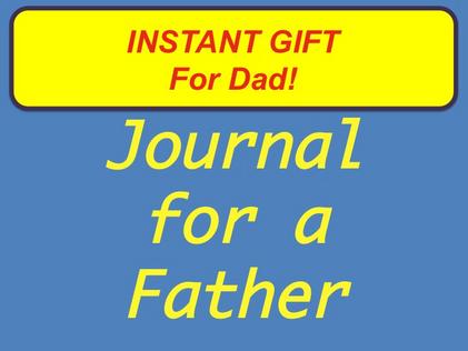 Journal on Fatherhood with Creative Writing Prompts
