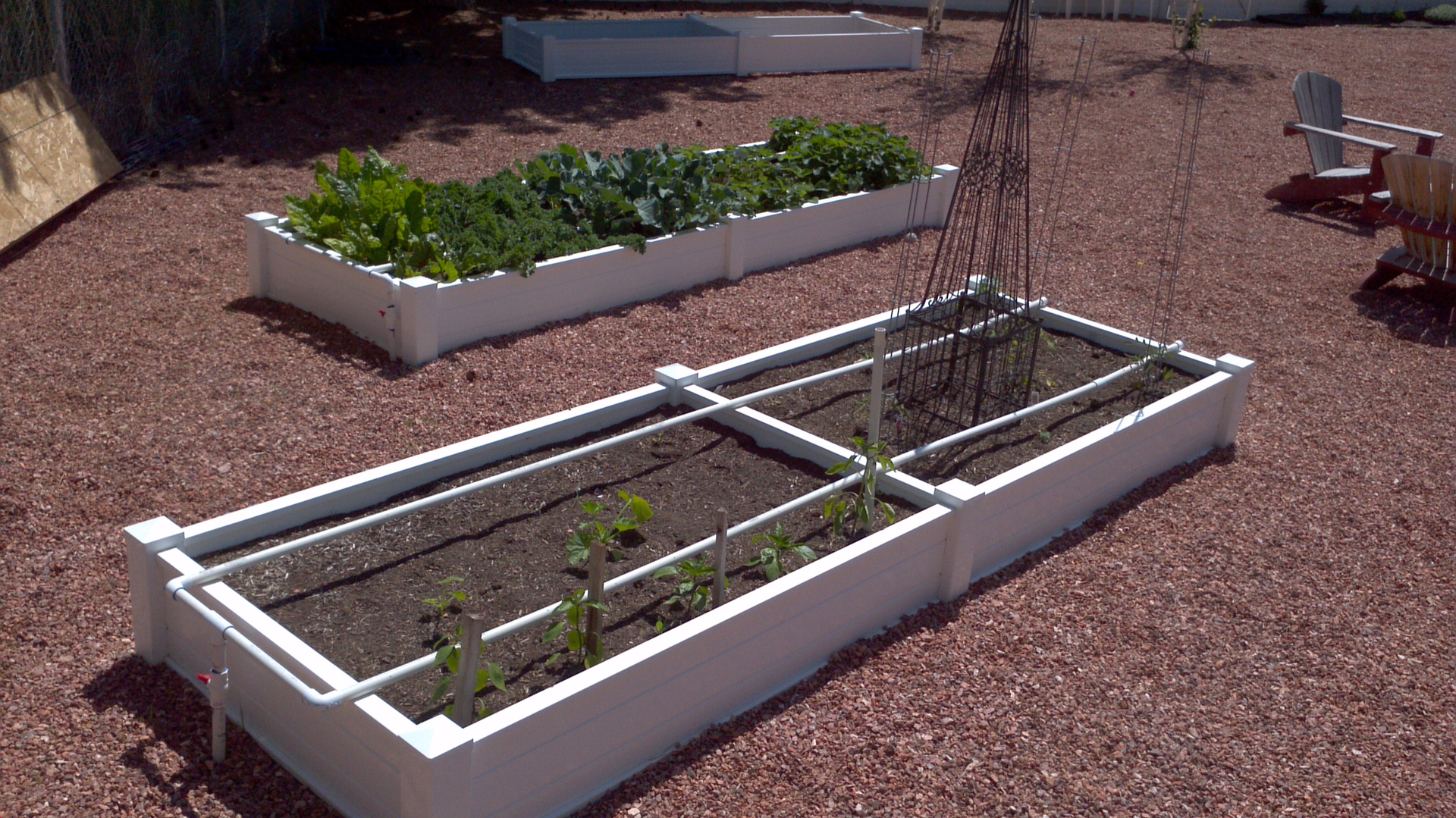 Vinyl Raised Bed Garden Planters