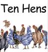 Hop On Reading Series One Ten Hens, Laura B Sargent