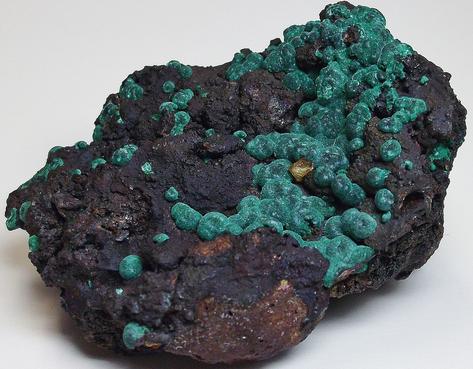 malachite & wulfenite Whim Creek Copper Mine Australia