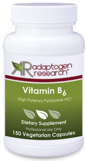 Adaptogen Research, Vitamin B6 -150 Vegetarian Capsules