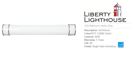 LED & Energy Star Linear Vanity