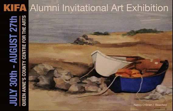 KIFA Alumni Invitational Art Exhibition postcard