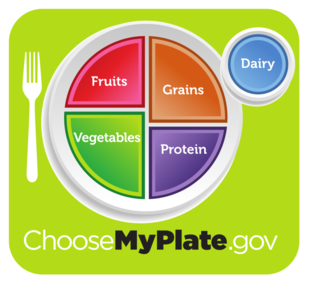 Choose MyPlate.gov Nutricion guide