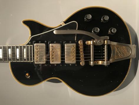 Gibson jimmy page les deals paul custom black beauty