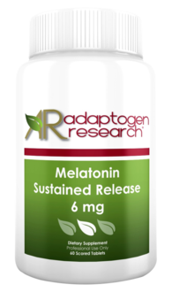 Adaptogen Research, Melatonin Sustained Release 3 or 6 mg