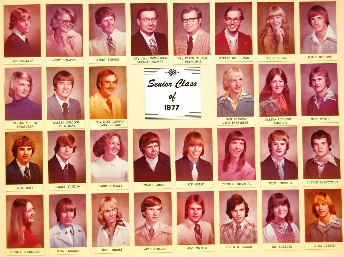 Oxford Nebraska High School Class Of 1977