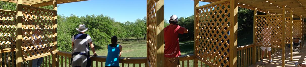 5F Ranch Sporting Clays Stand