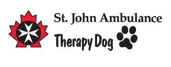 Logo for St. John Ambulance Therapy Dog
