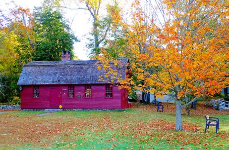 1740 Jordan Schoolhouse, Waterford, Connecticut