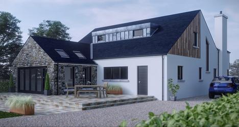 3D Visualisation of Contemporary New Dwelling, Ballymena