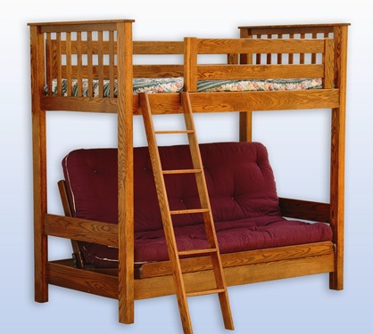 Amish made deals bunk beds