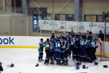 North West Sharks winning the 2010 Alberta Cup
