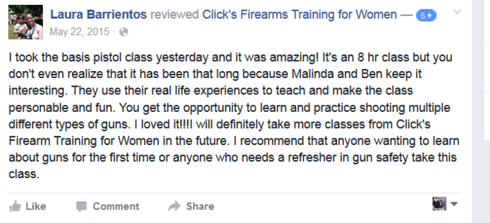 Ladies Only Pistol Class - Defensive Strategies, LLC