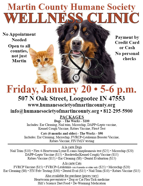 Martin county humane society things to change about healthcare