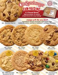 Otis Spunkmeyer Single Page Cookie Dough Brochure