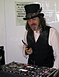 Steampunk DJ at St Albans Steampunk Ball. Steampunk DJ