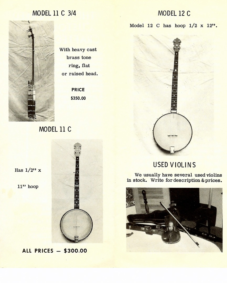 Kyle creed deals banjo for sale