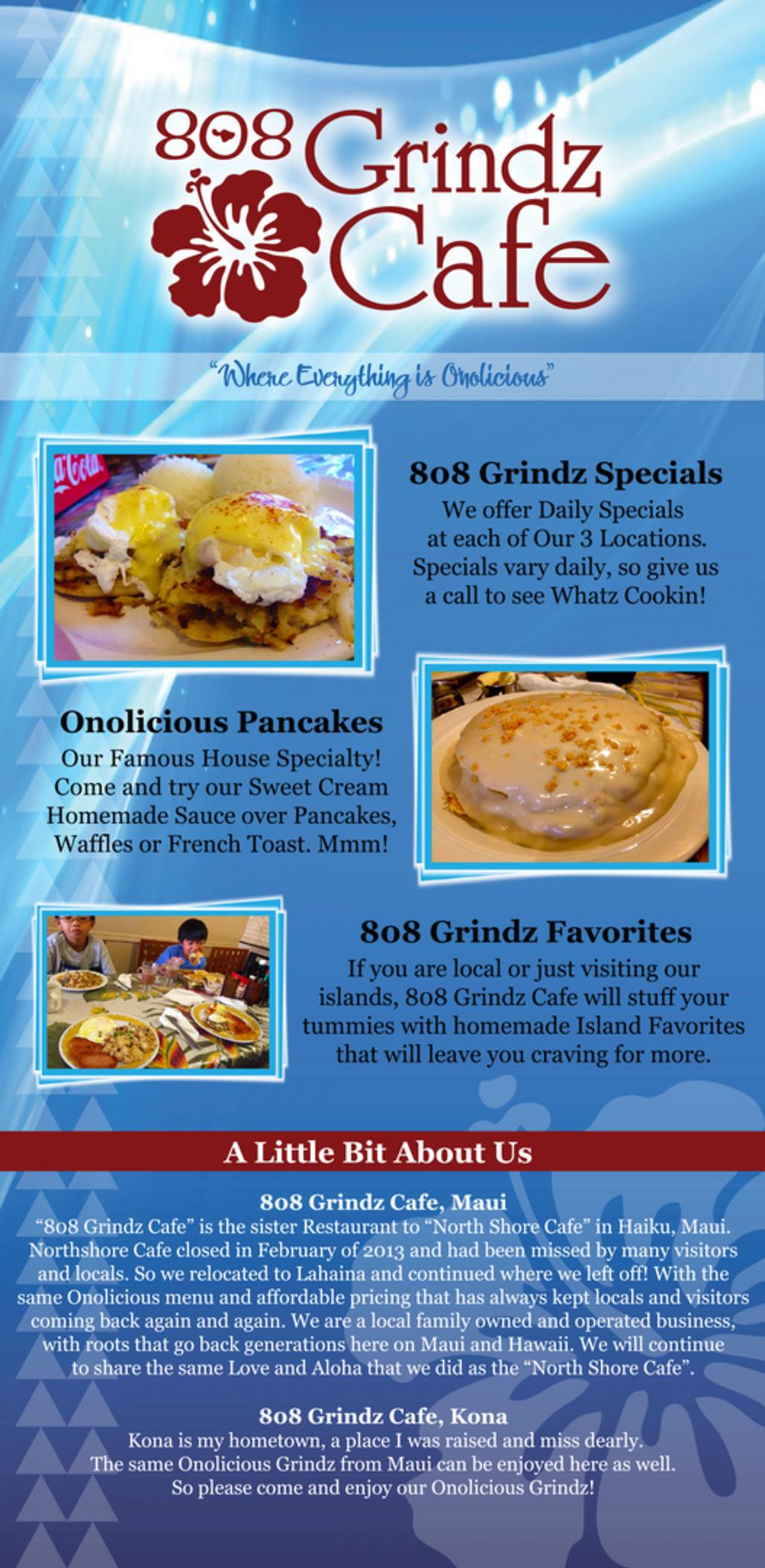 808 Grindz Cafe Maui Home