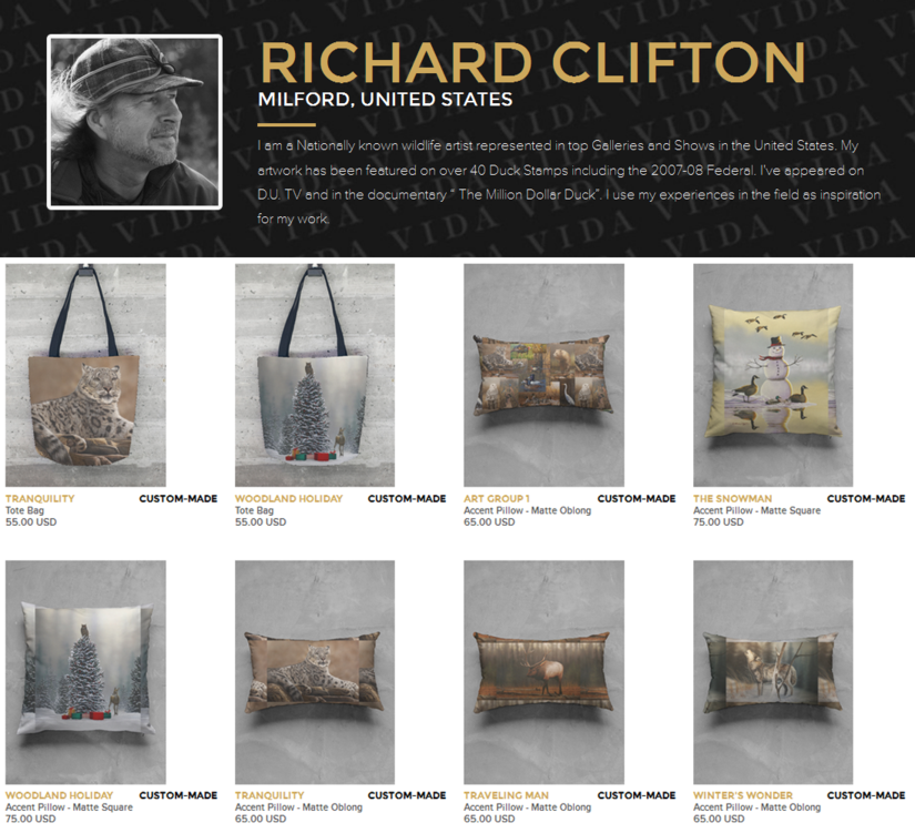 Richard Clifton's Vida Collection