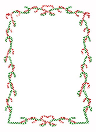 Candy Cane Clip Art Borders And Frames