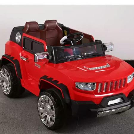 Kids Electric Jeep Ride Rechargeable 12v Battery Powered Double Motor with Parental Remote Control Music & Lights Toy Car in Pakistan Faisalabad