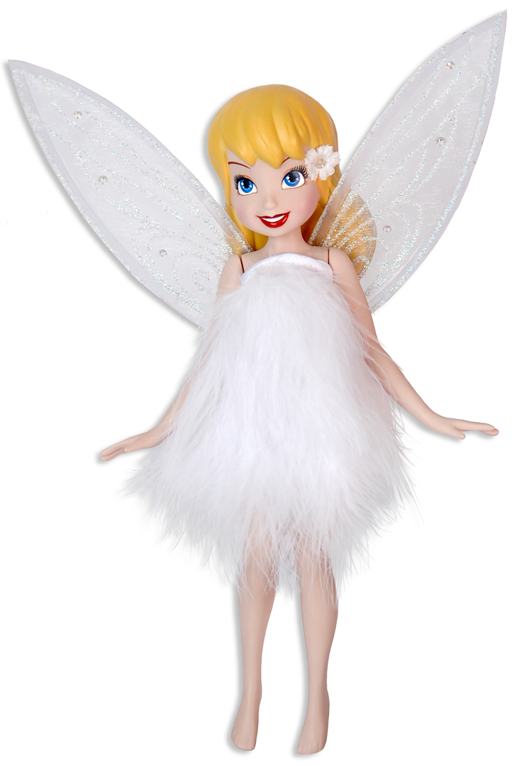 Disney Fairies Tinkerbell Rosetta Porcelain Doll Brass Key 2008 for sale online 