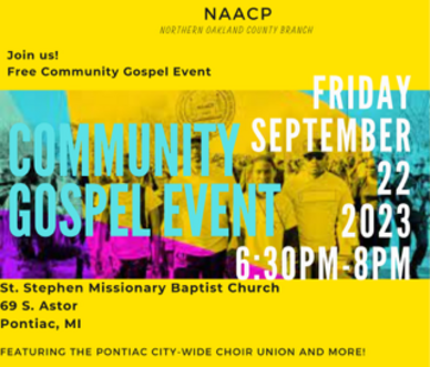 Community Gospel Event