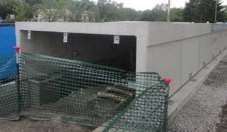 new train car entrance ramp