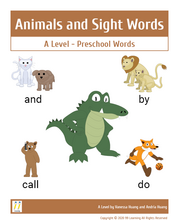 Preschool & K eBook series 'Animal and Grammar': Words, Sentences and Punctuation