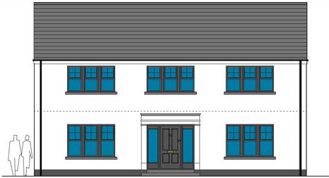 Sketch Design for New Dwelling, Glenarm