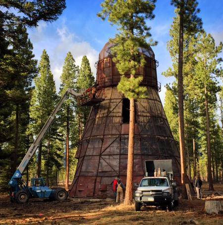 Montana Memory: Re-Imagining the Delaney Sawmill TeePee Burner