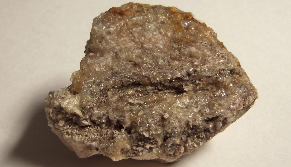 fluorescing OPAL-AN Hyalite- Zacatecas, Mexico - ex Eric Meier "Broken Back Minerals"