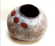 Gourd whiite black red