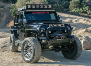 Lights, Roll Bars, Railings and more for your jeep.