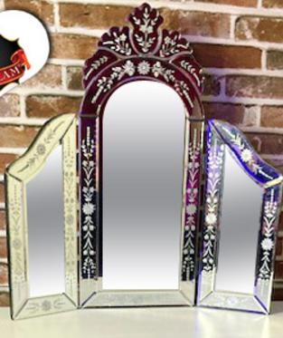 Venetian Folding Mirror