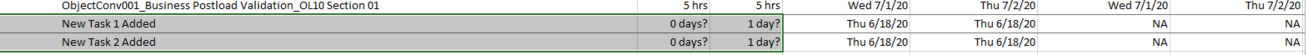 MS Project add new tasks to schedule