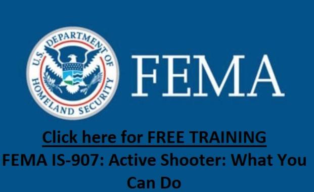 FEMA IS-907: Active Shooter: What You Can Do