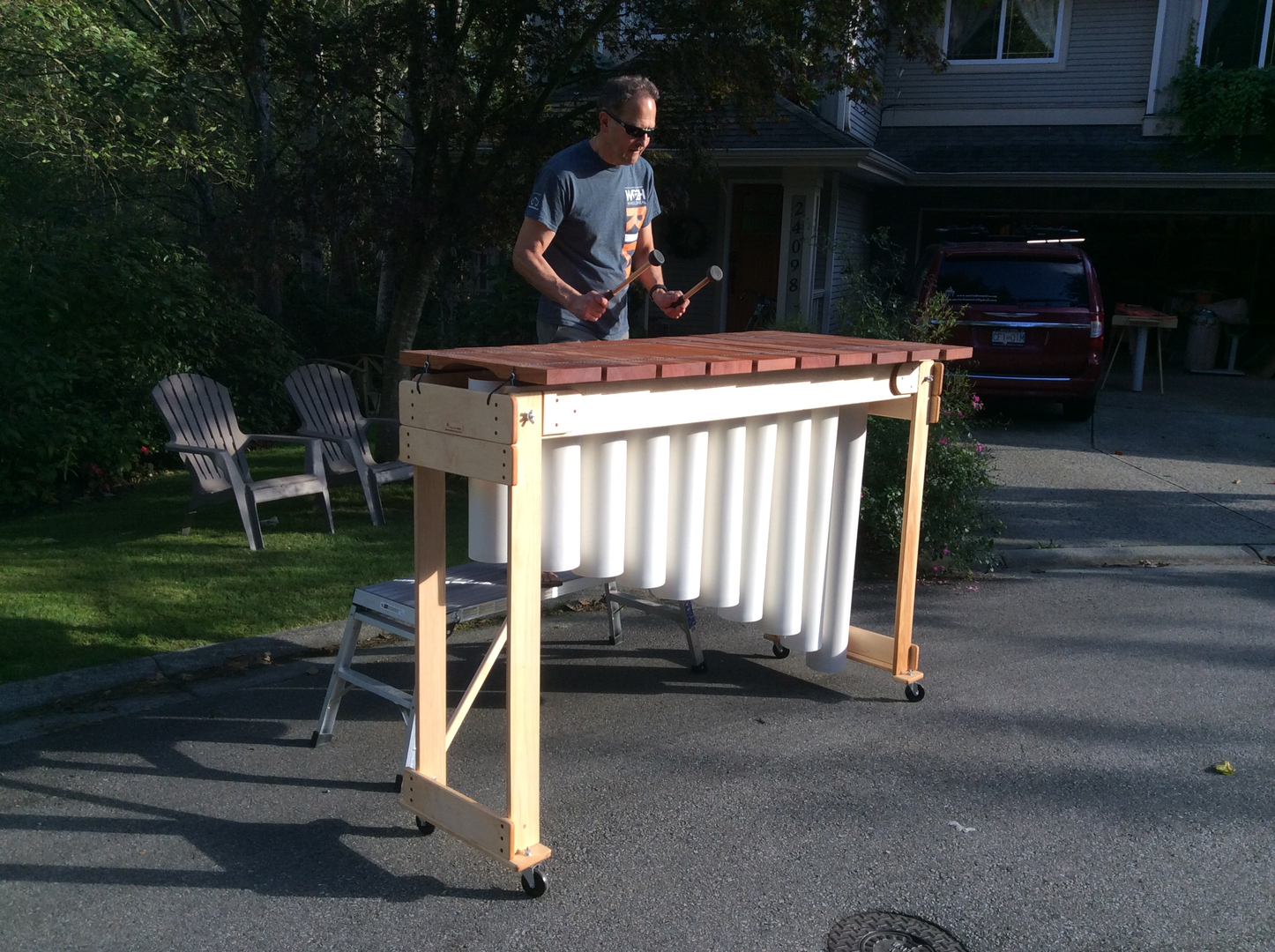 Bass marimba on sale