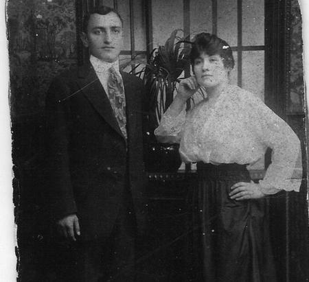 Oyzer and Bertha Mansbach Portrait