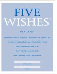 Five Wishes, Advance Directives, Kissimmee wills, saint cloud wills, orlando wills, wills