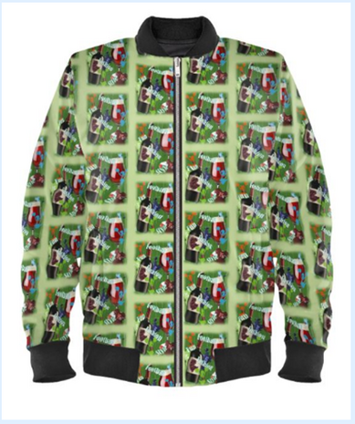 Football Fun Fashion Style Bomber Jacket