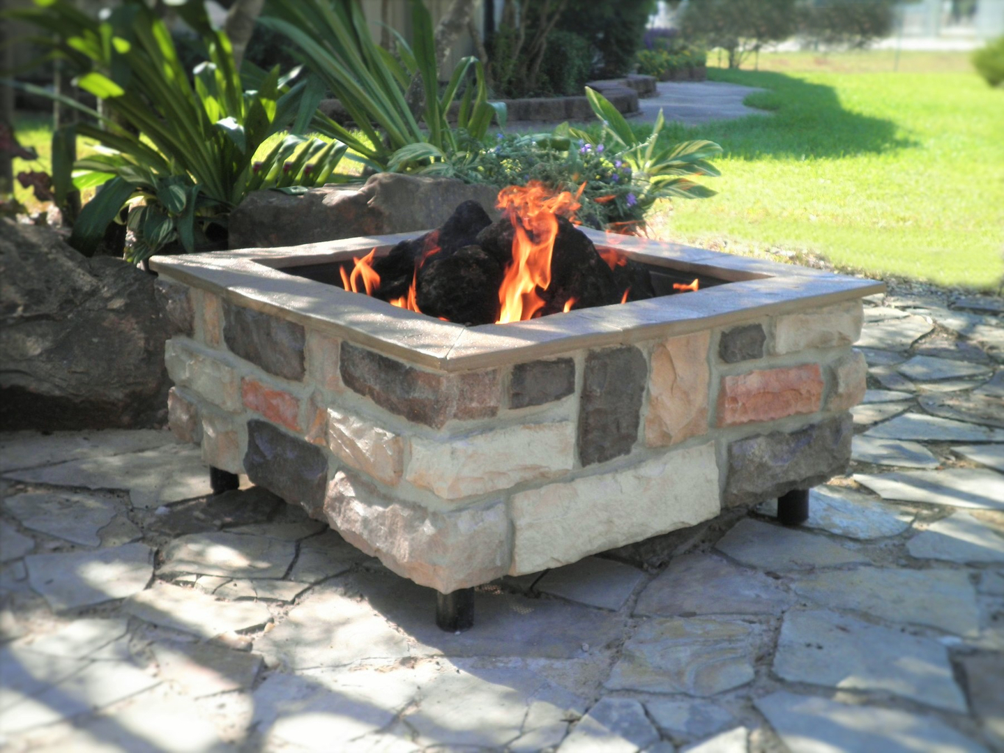 Smooth Ledge Fire Pit Firescapes Inc