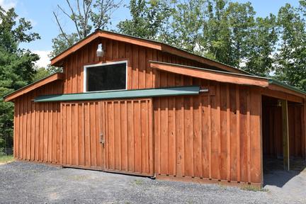 horse barn