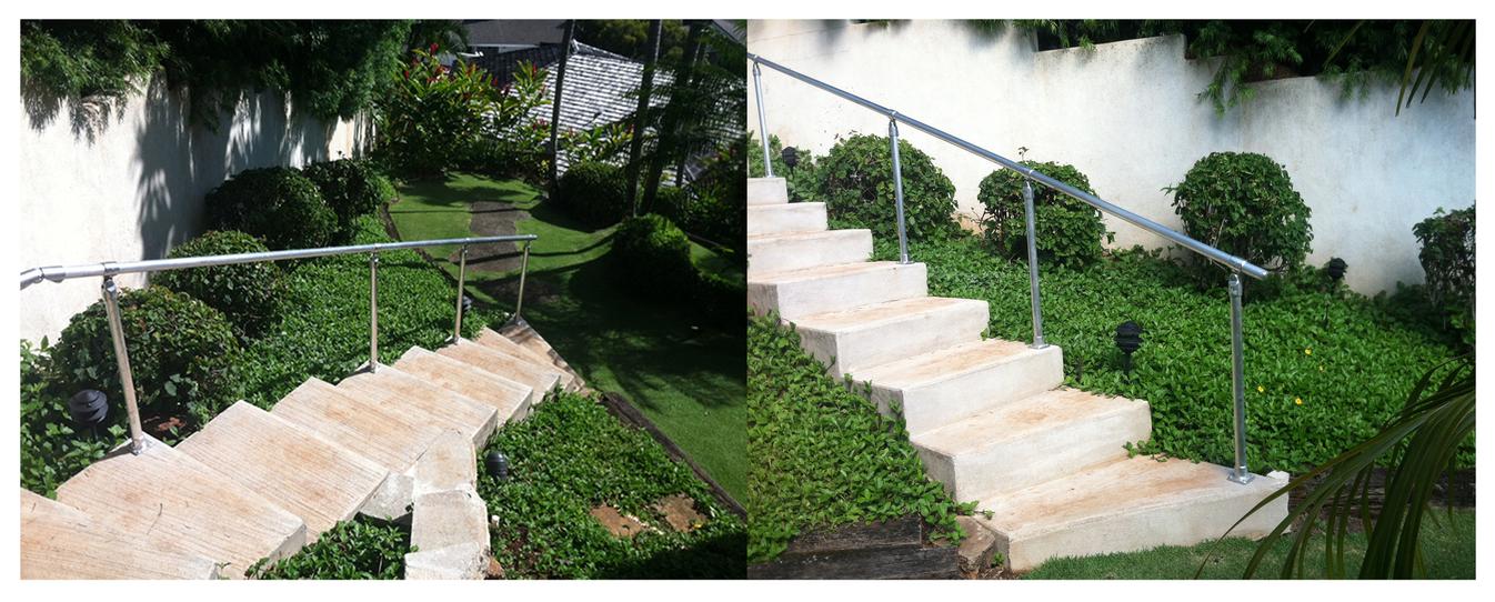aluminum handrail Oahu