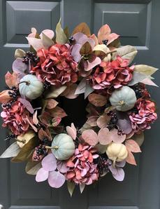 Fall Mauve Wreath