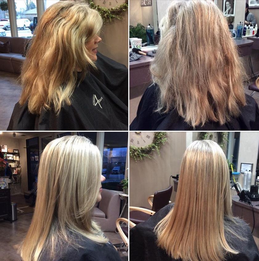 Brazilian Blowout Smoothing Treatment Certified Salon